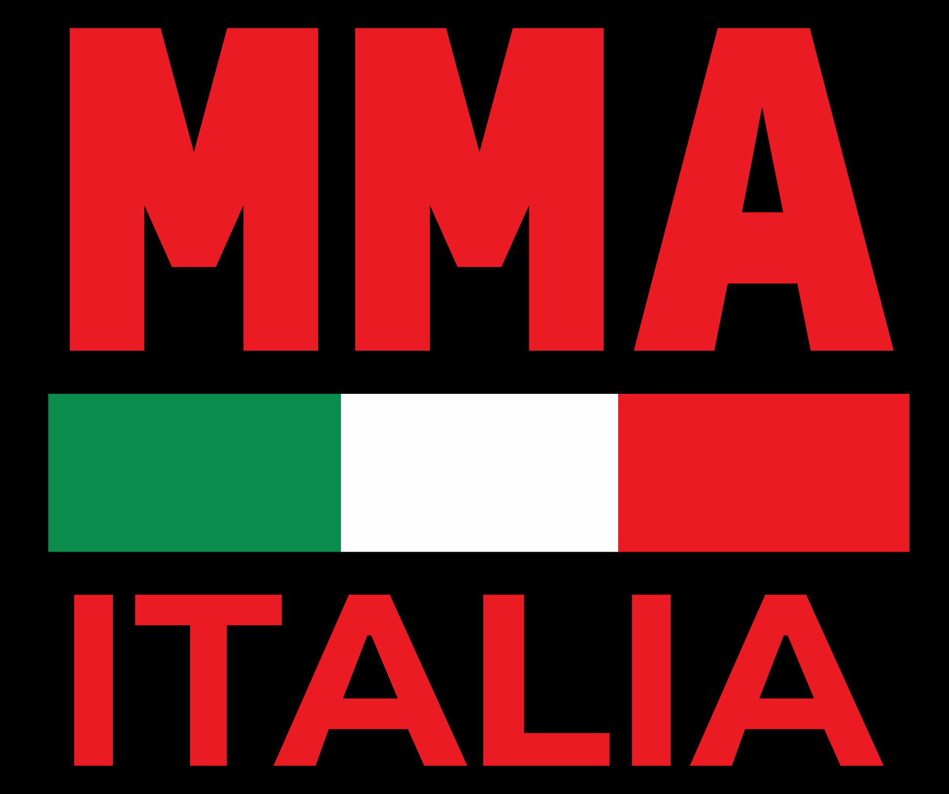 MMA red black